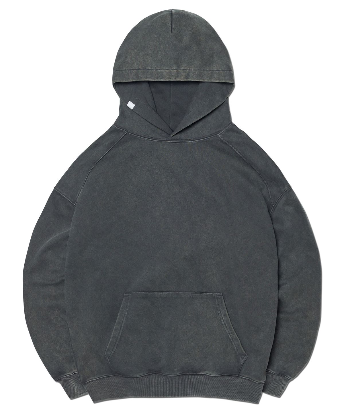 노매뉴얼(NOMANUAL) M.L HOODIE - WASHED CHARCOAL