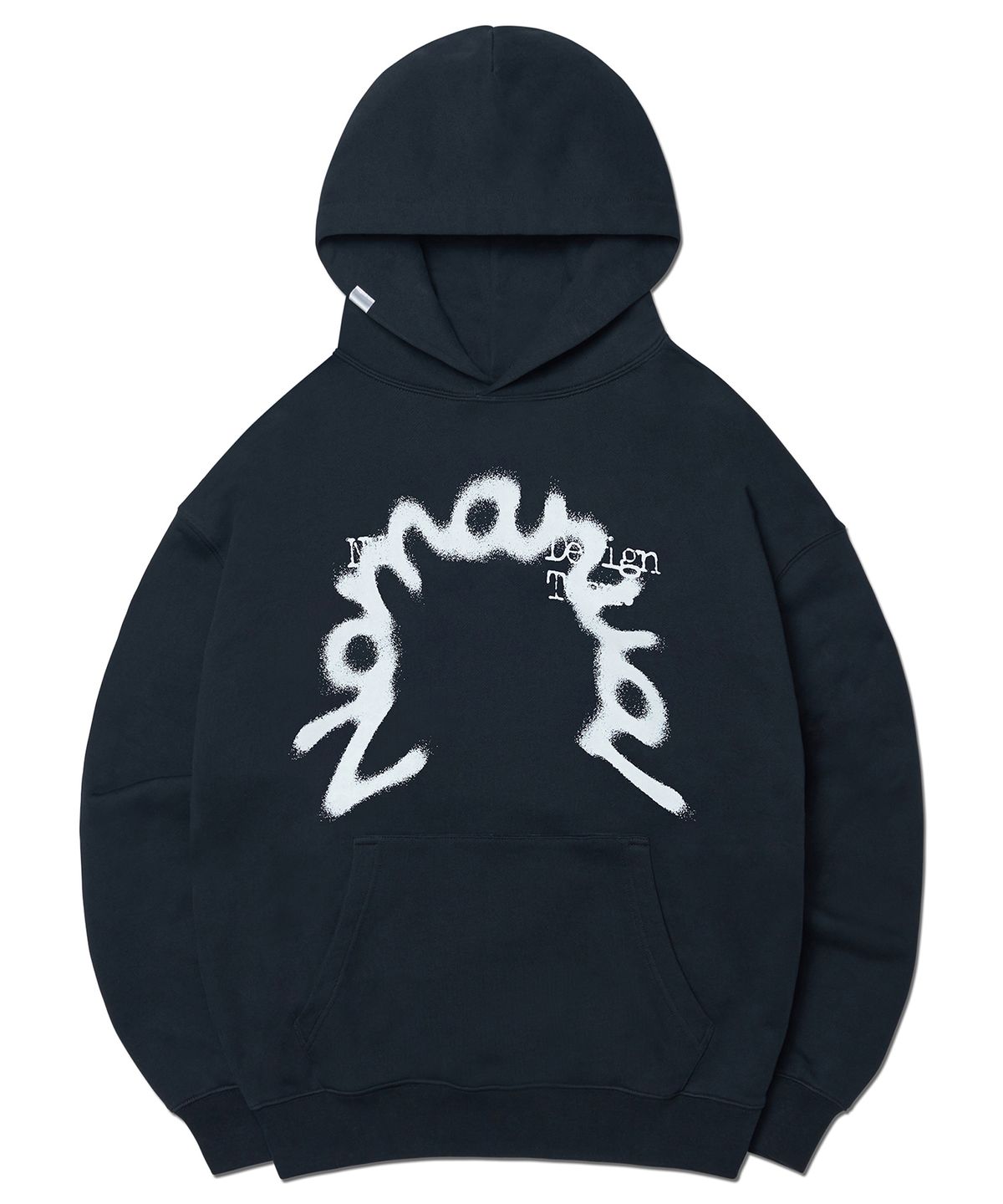 노매뉴얼(NOMANUAL) S.P.L HOODIE - BLACK