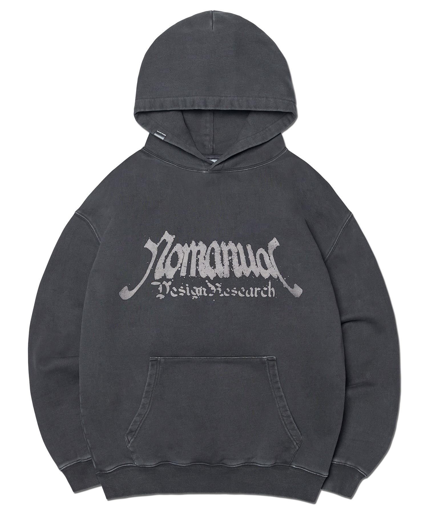 パーカー・フーディ NOMANUAL PNL HOODIE CHARCOAL NM63HD09M1CH MUSINSA | NOMANUAL P.N.L HOODIE - CHARCOAL