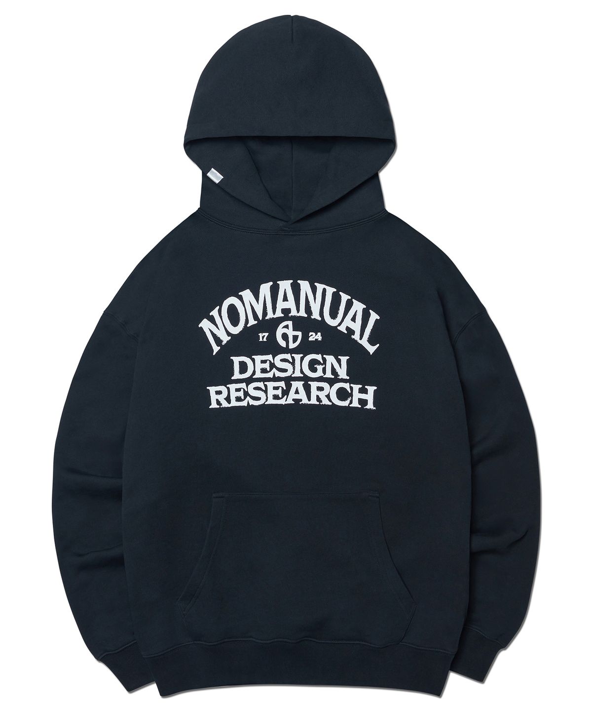 노매뉴얼(NOMANUAL) A.G HOODIE - BLACK