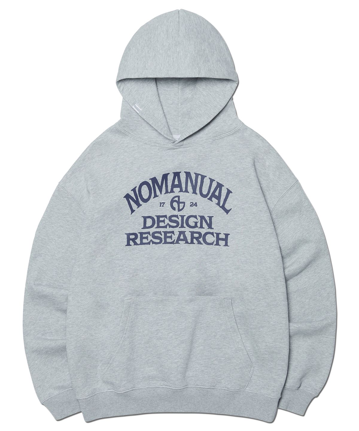노매뉴얼(NOMANUAL) A.G HOODIE - MELANGE