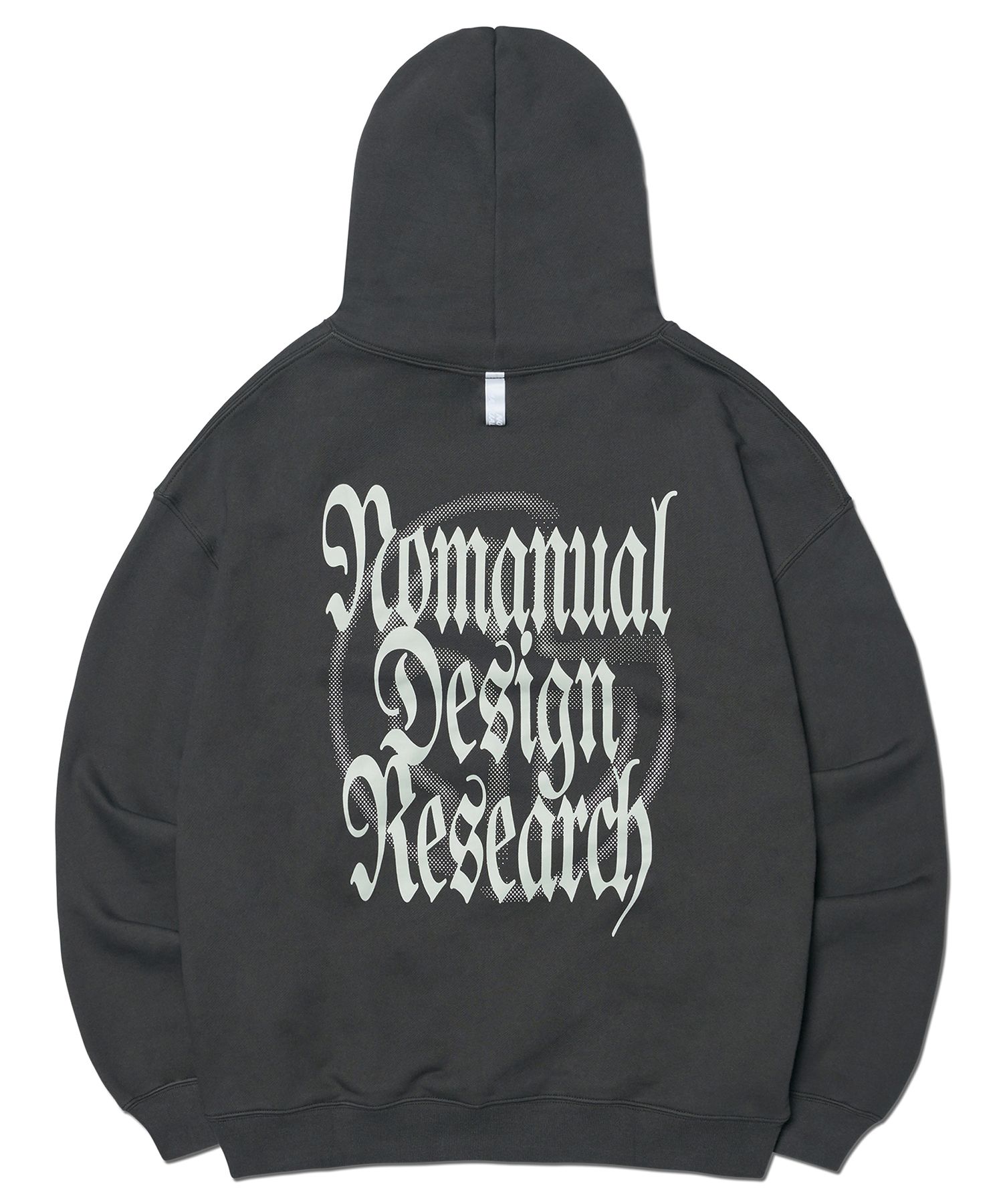【NOMANUAL】 ★ MANERO HOODIE ★ 大人気 MUSINSA公式 | NOMANUAL MANERO HOODIE - CHARCOAL
