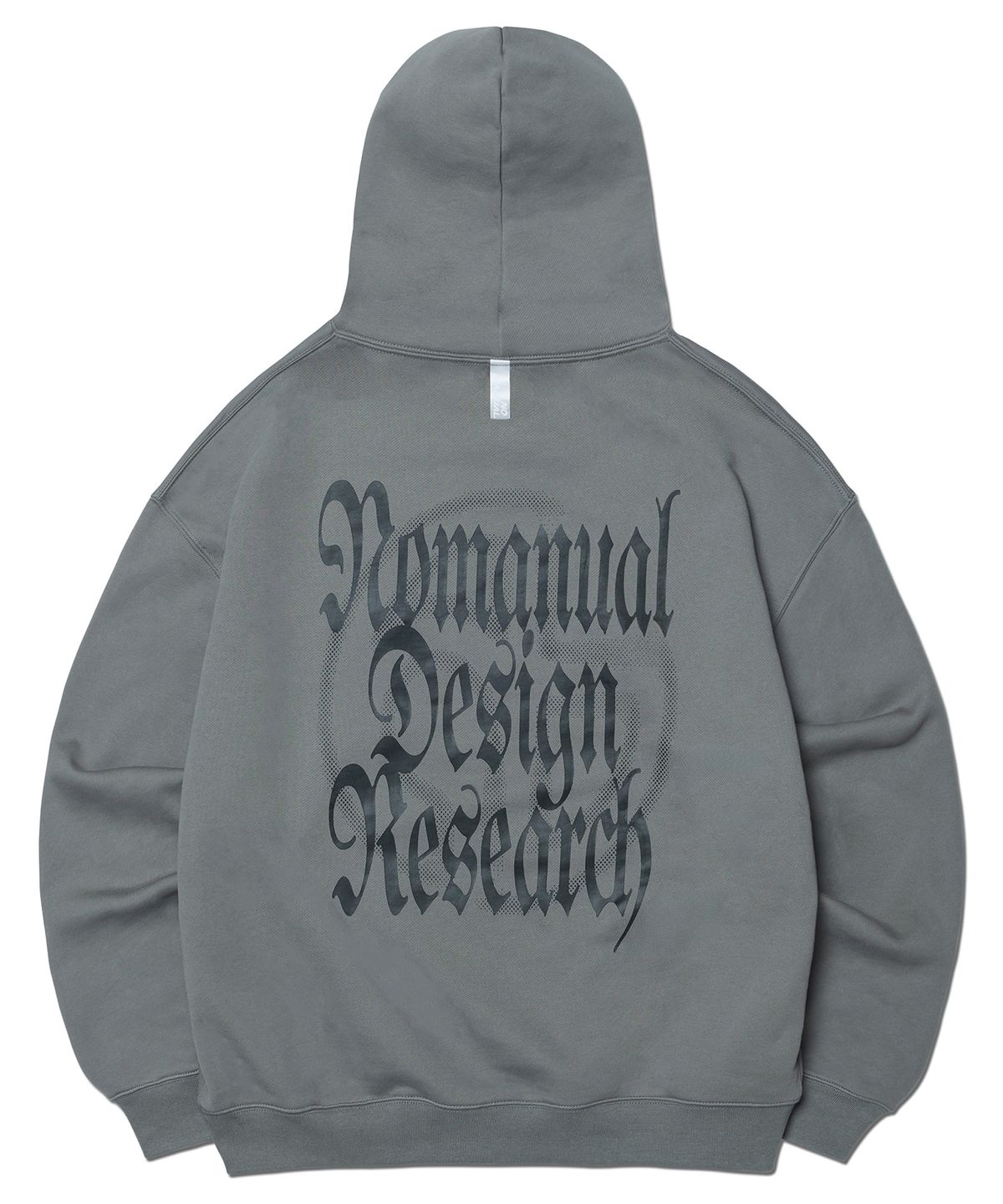 노매뉴얼(NOMANUAL) MANERO HOODIE - GRAY