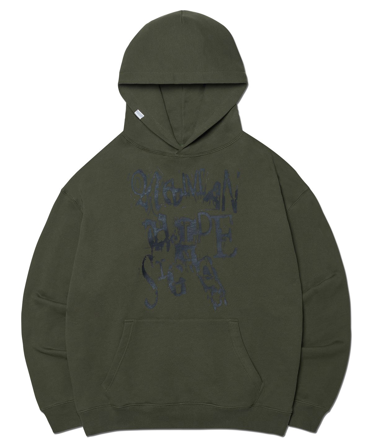 노매뉴얼(NOMANUAL) C.F HOODIE - KHAKI