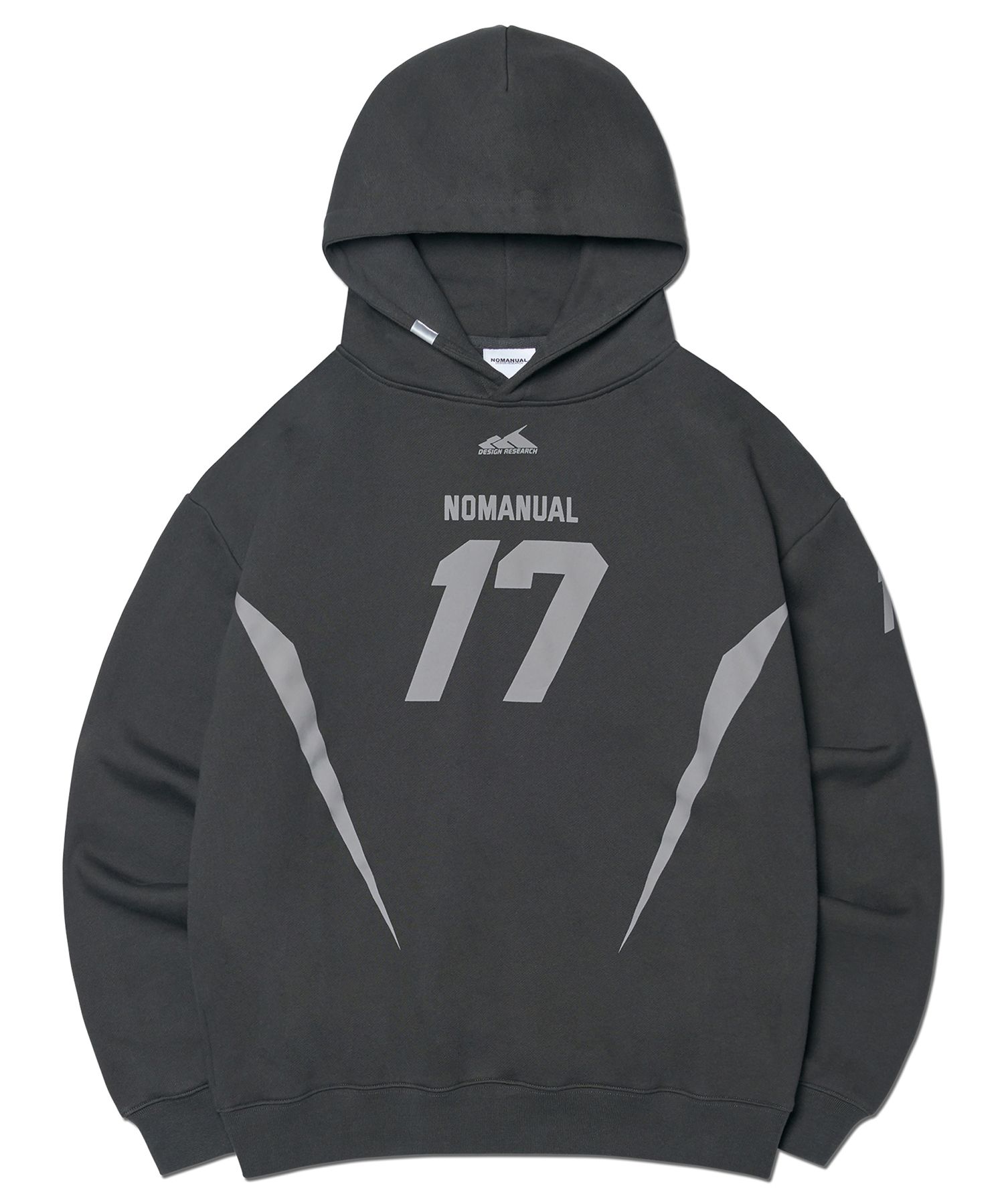 パーカー・フーディ NOMANUAL 17 FOOTBALL HOODIE CHARCOAL NM63HD18M1CH MUSINSA | NOMANUAL 17 FOOTBALL HOODIE - CHARCOAL
