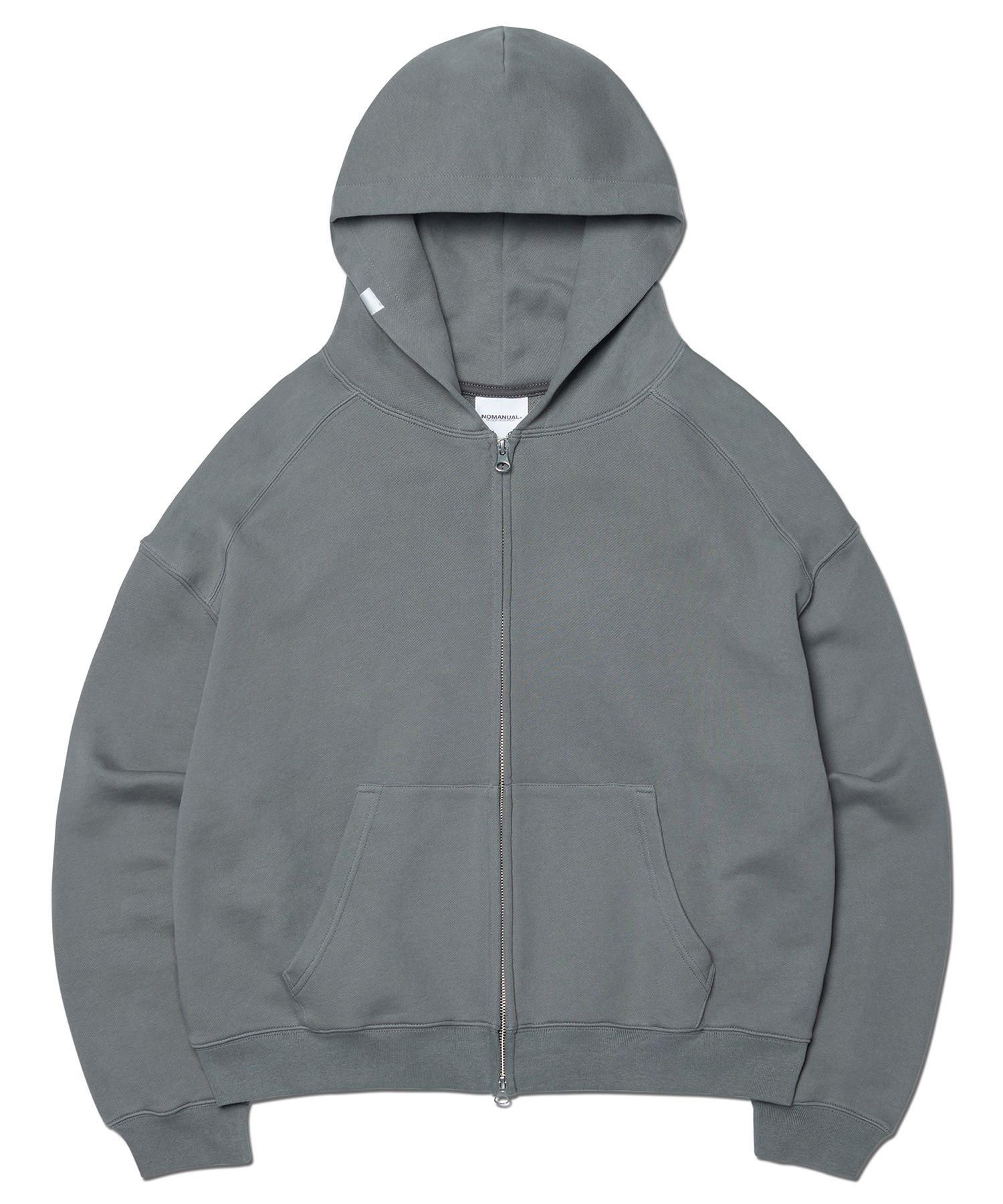 【NOMANUAL】 M.L HOODED ZIP-UP - GRAY MUSINSA | NOMANUAL M.L HOODED ZIP-UP - GRAY