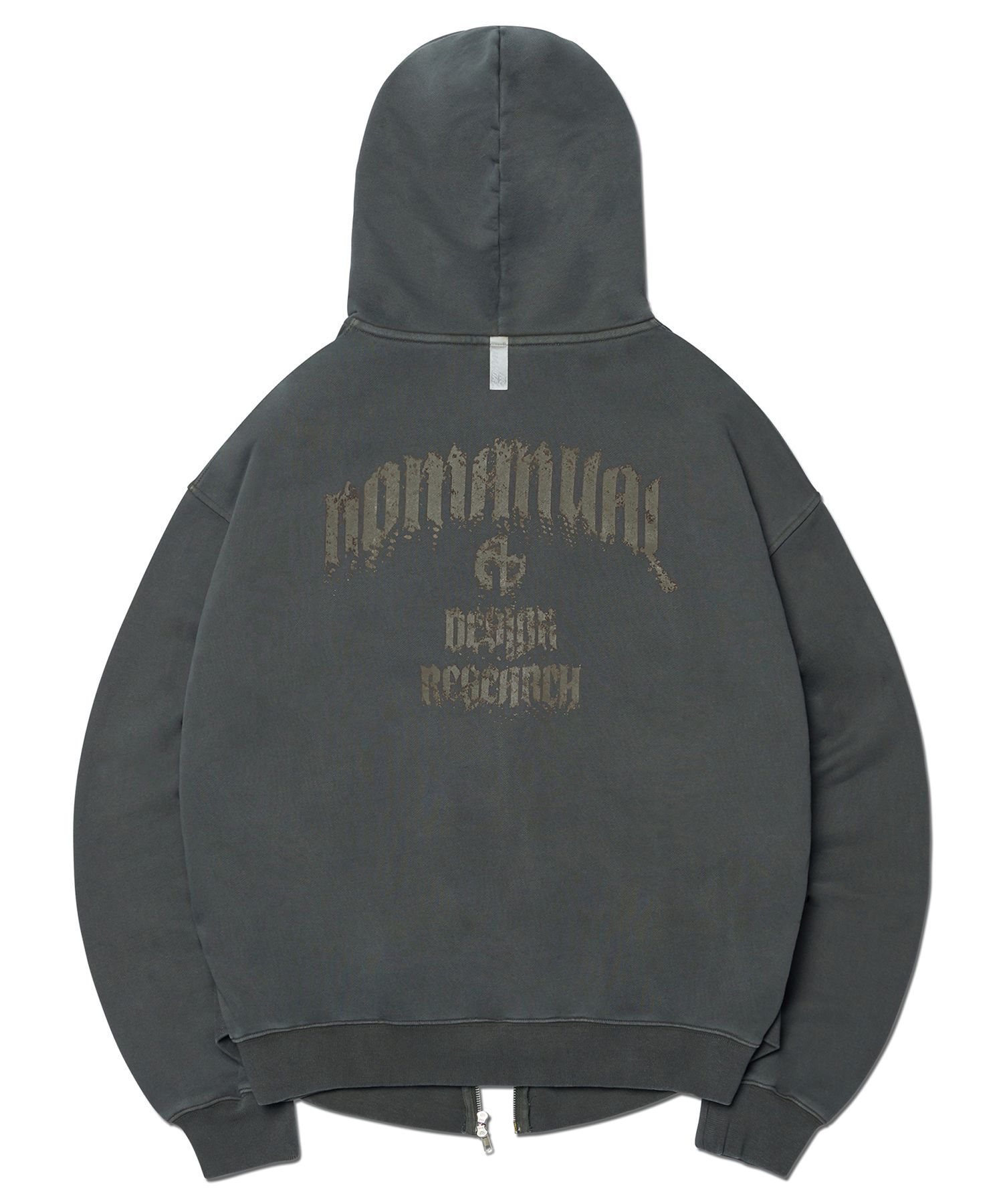 ★NOMANUAL★ OVERDYED LAYER HOODED ZIPUP DEEP KHAKI NM63HD1 MUSINSA | NOMANUAL OVERDYED LAYER HOODED ZIP-UP - DEEP KHAKI