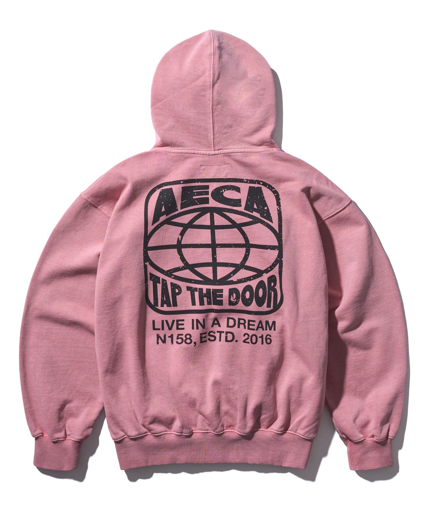 パーカー・フーディ AECA WHITE BIG LOGO PULLOVER HOODIEWASHED PINK MUSINSA | AECA WHITE BIG LOGO PULLOVER HOODIE-WASHED PINK