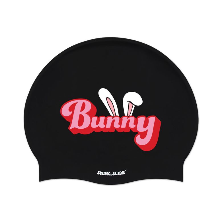 BUNNY 버니 실리콘 스윔캡 블랙