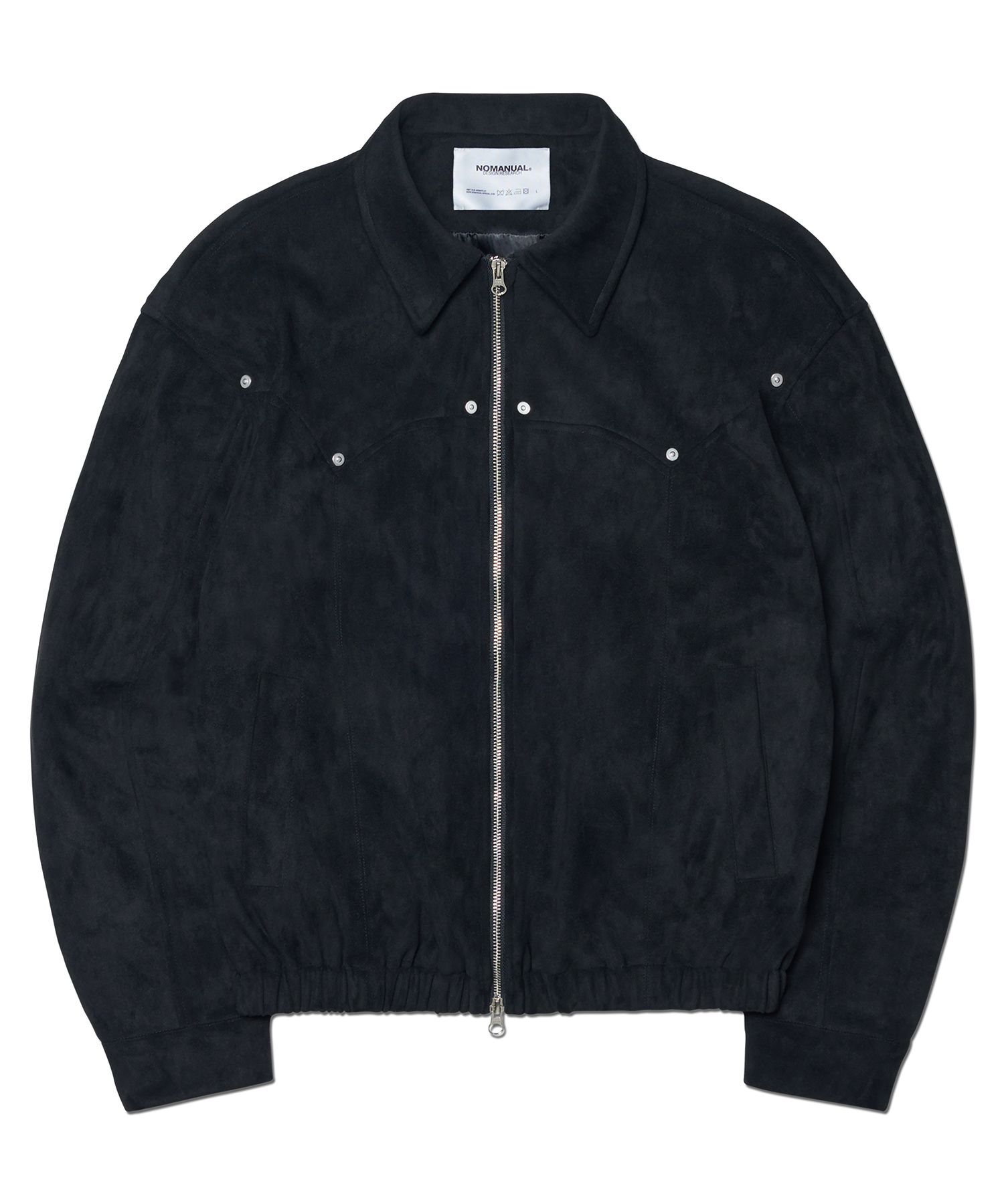 MUSINSA公式 | NOMANUAL S.W JACKET - BLACK