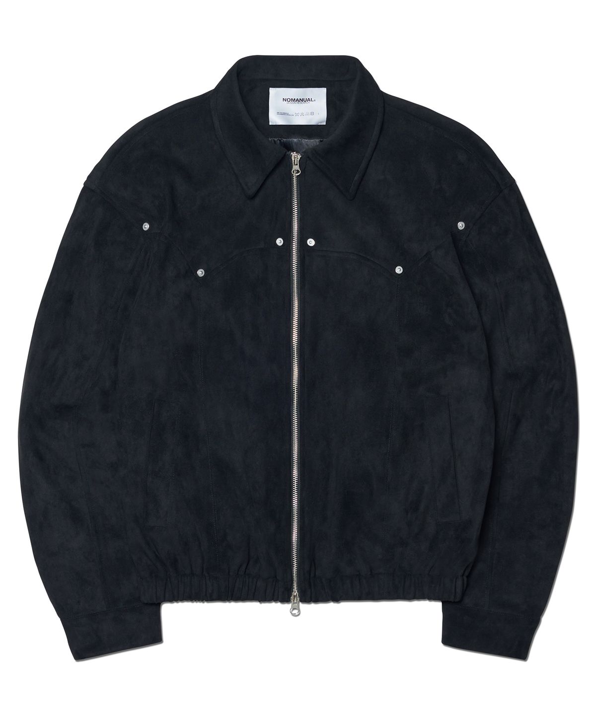 노매뉴얼(NOMANUAL) S.W JACKET - BLACK