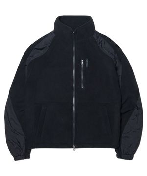 T.S FLEECE JACKET - BLACK