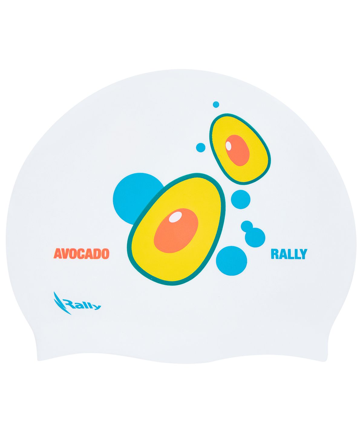 랠리스포츠(RALLY) [NRUC187 WHT] 아보카도 실리콘 수모 화이트