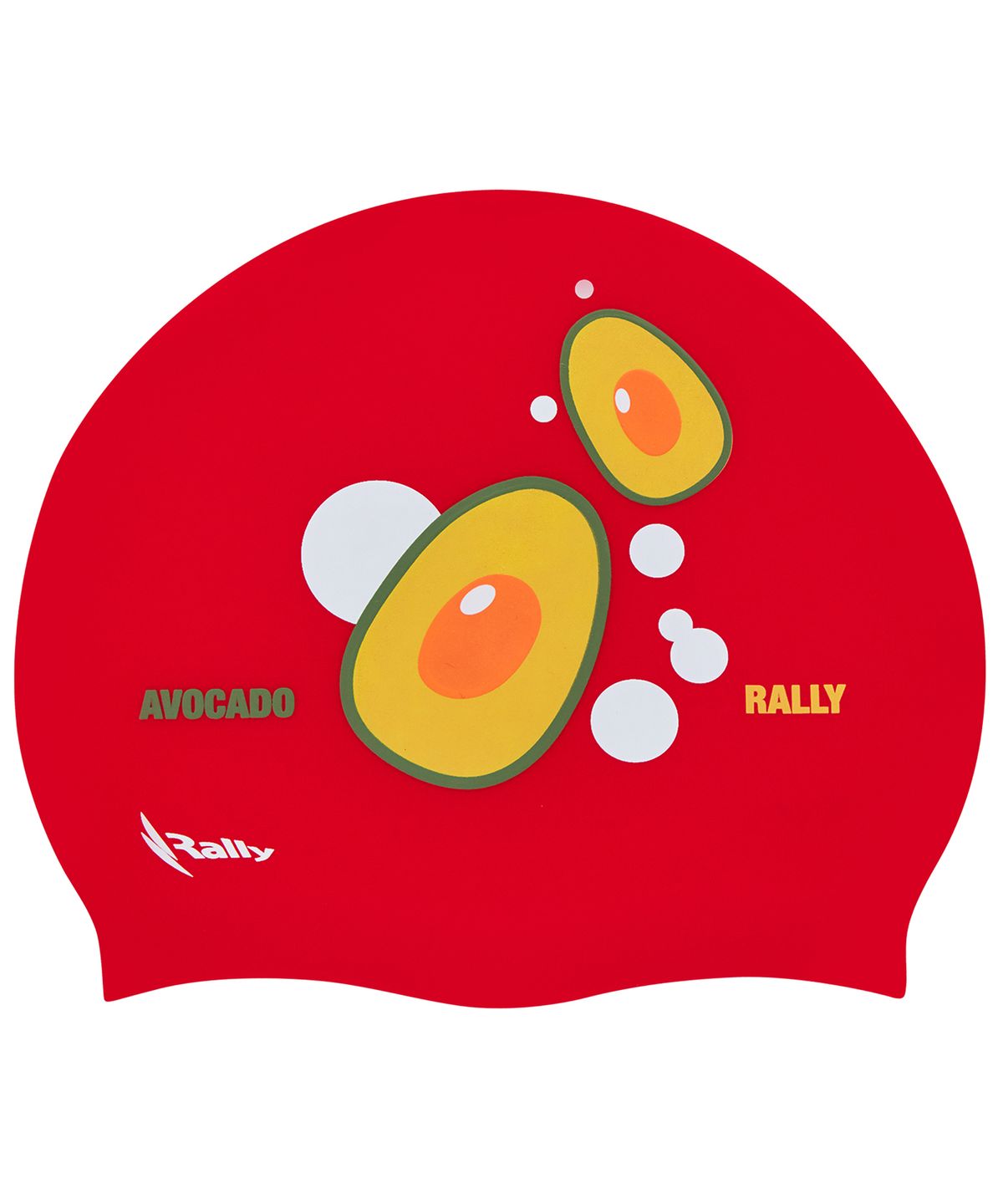 랠리스포츠(RALLY) [NRUC187 RED] 아보카도 실리콘 수모 레드