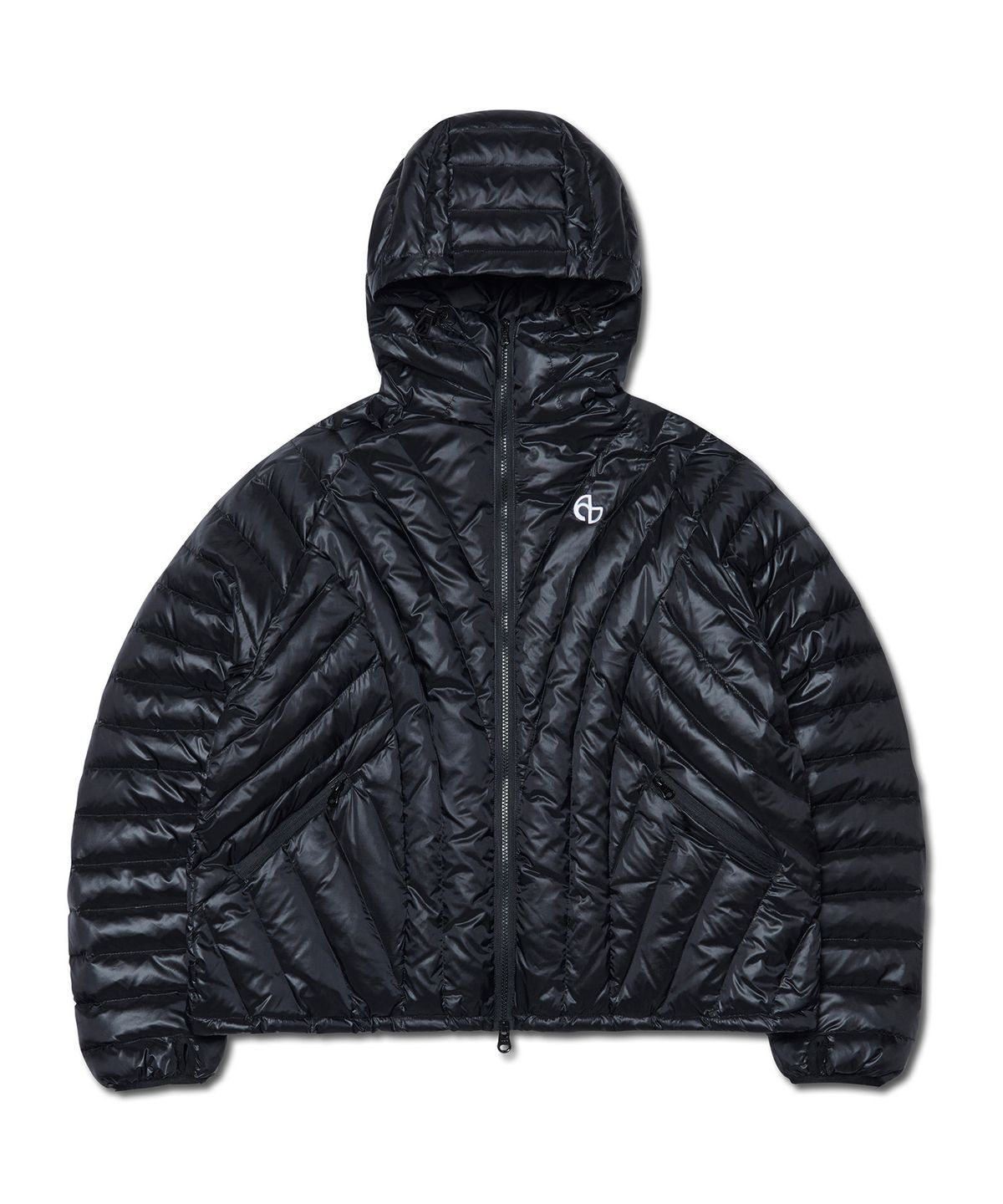 노매뉴얼(NOMANUAL) NUBES LIGHT DUCK DOWN - GLOSSY BLACK