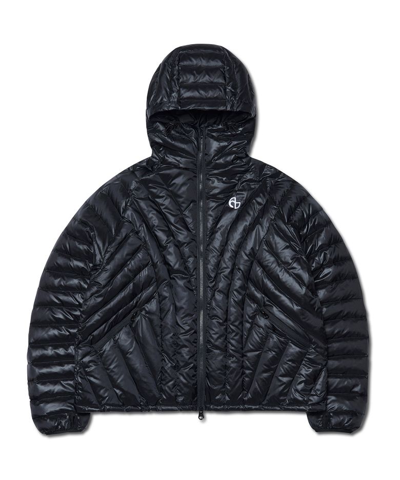 NUBES LIGHT DUCK DOWN - GLOSSY BLACK