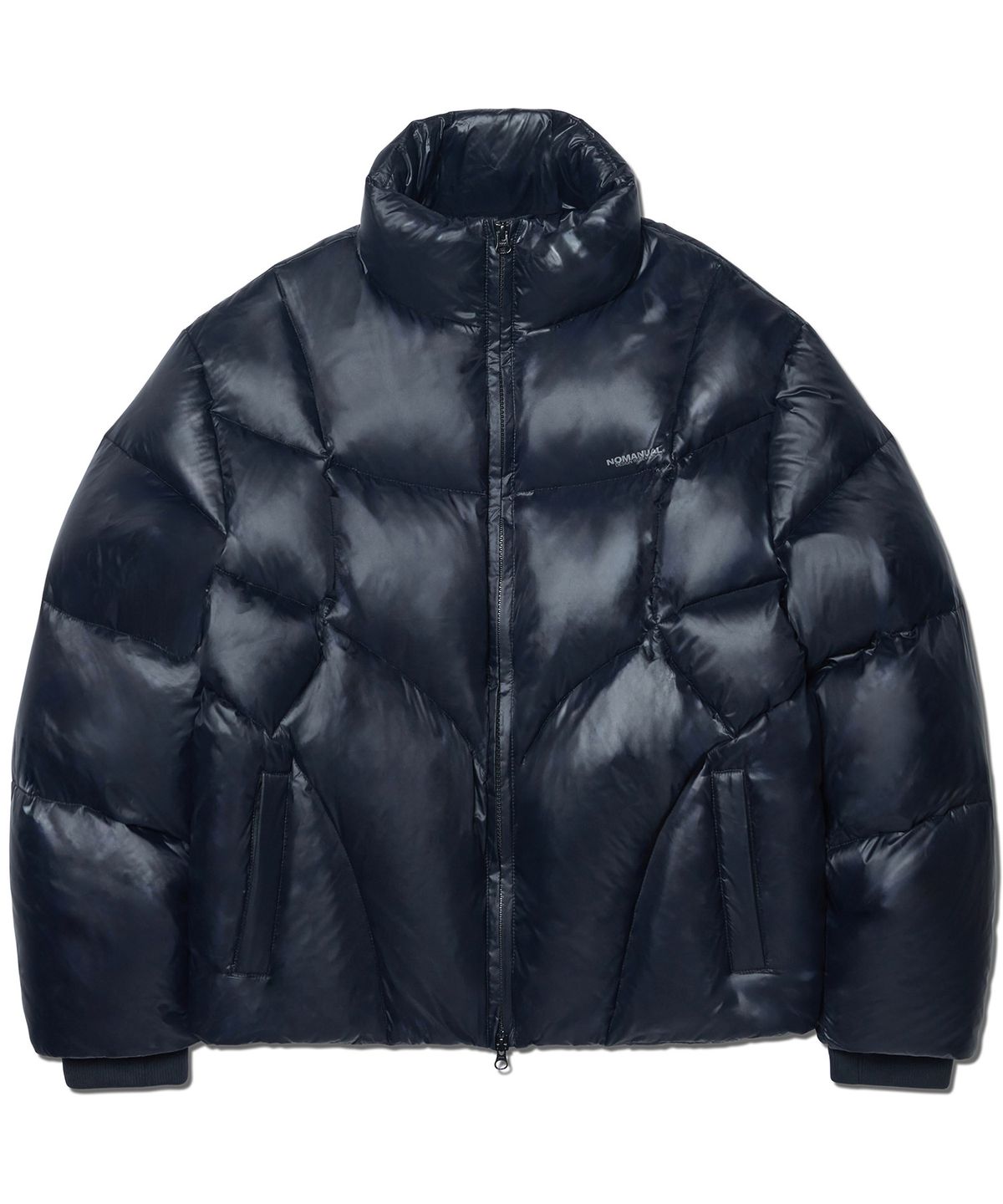 노매뉴얼(NOMANUAL) AELLA DUCK DOWN - GLOSSY BLACK