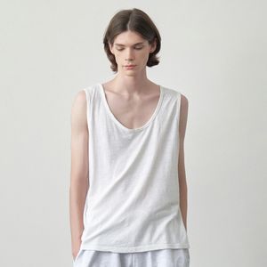 맨즈 햄프 기본 나시 티셔츠