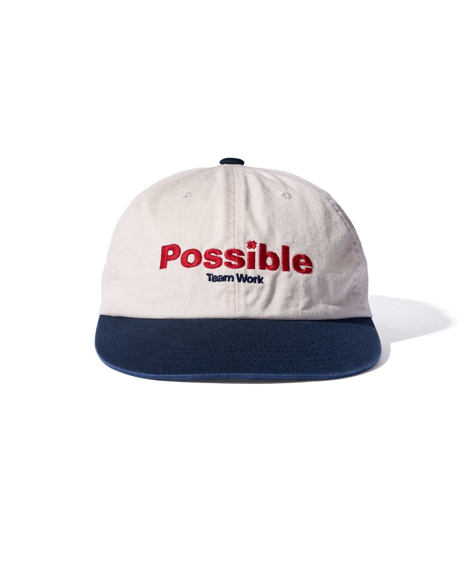 ◆24AW AECA WHITE FLAT BRIM CAP◆ MUSINSA | AECA WHITE POSSIBLE FLAT BRIM CAP-WHITE/NAVY