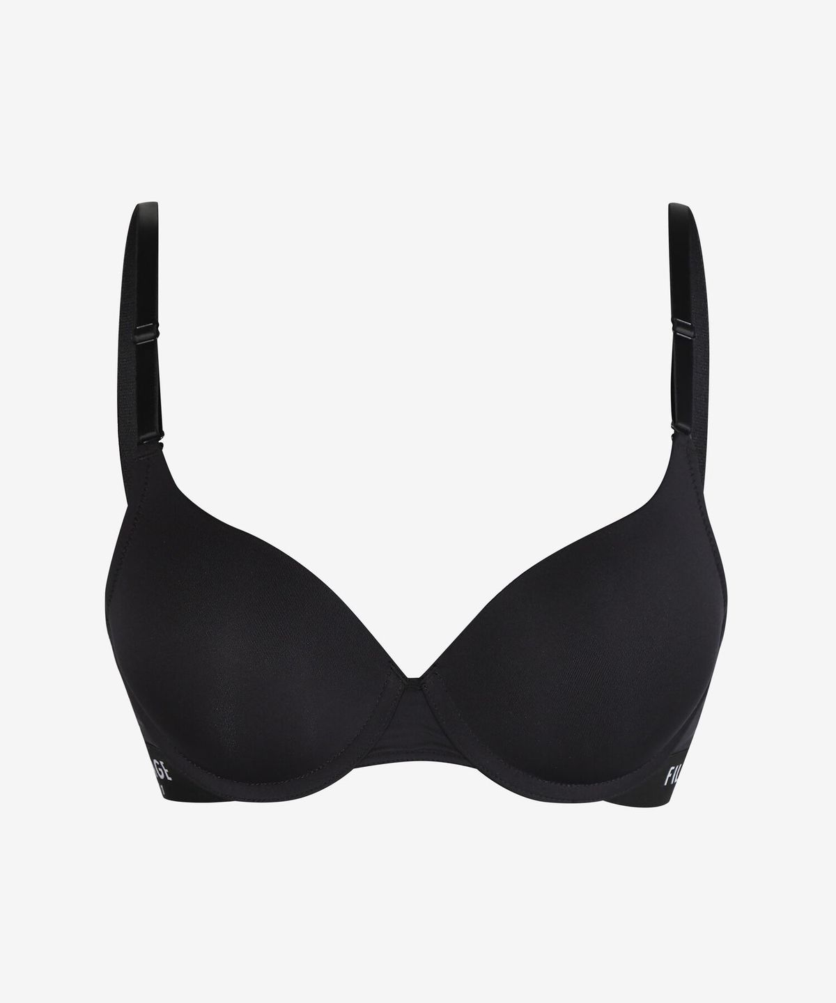 휠라언더웨어(FILA UNDERWEAR) 모노 쿨 와이어 브라(FI4BAG3443FBLK)