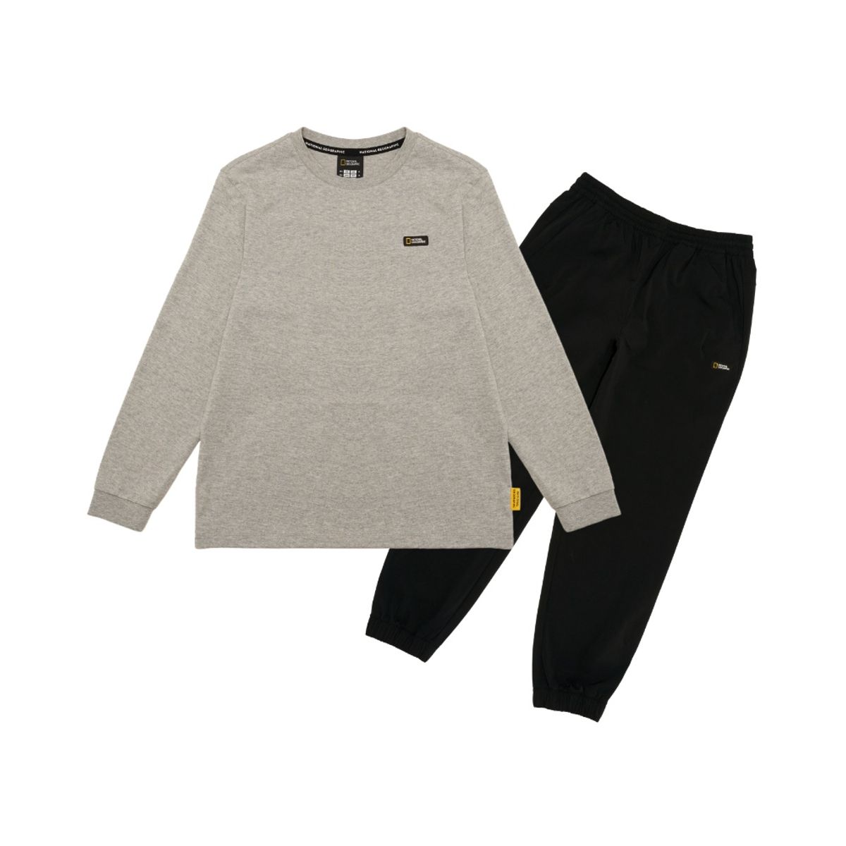 내셔널지오그래픽 키즈(NATIONAL GEOGRAPHIC KIDS) K243UPB910 싱글 티셔츠 SET MGREY