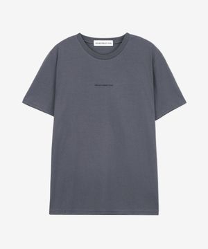 로고 반소매 티셔츠 - 앤트러사이트 / UT5062JF0015000P07923
