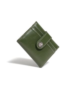 미니 데이지 포토 슬롯 명함 홀더 카드지갑 카키