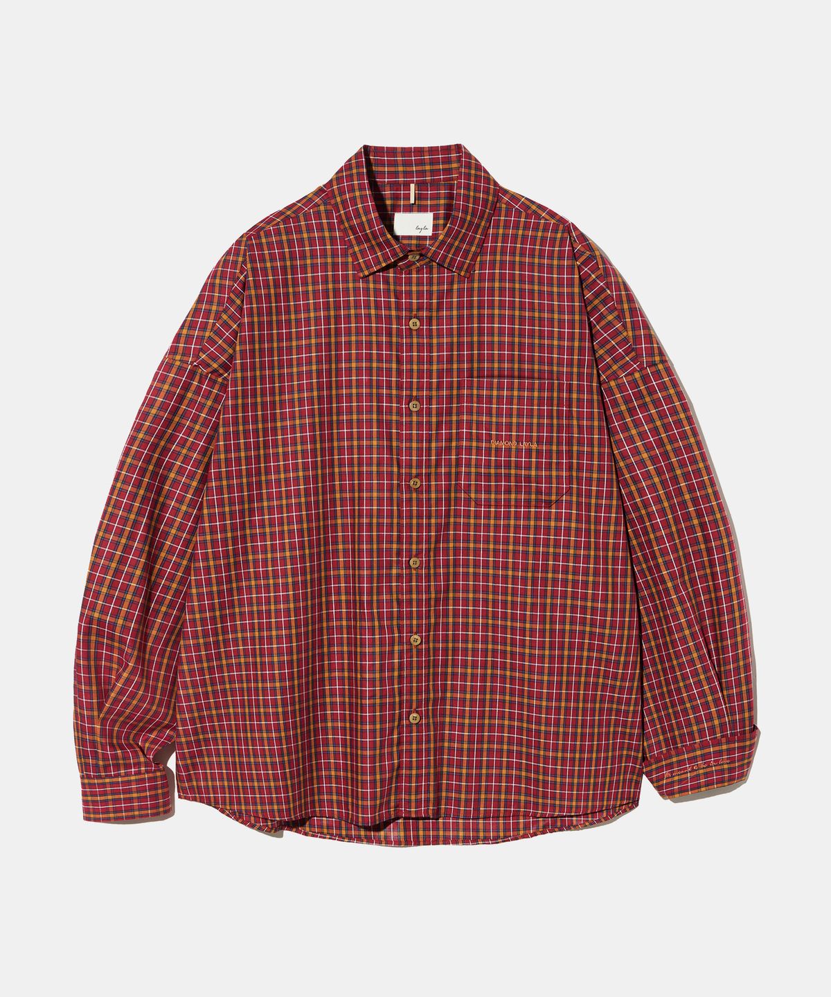 다이아몬드 레이라(DIAMOND LAYLA) A Scarecrows Check Shirt S156