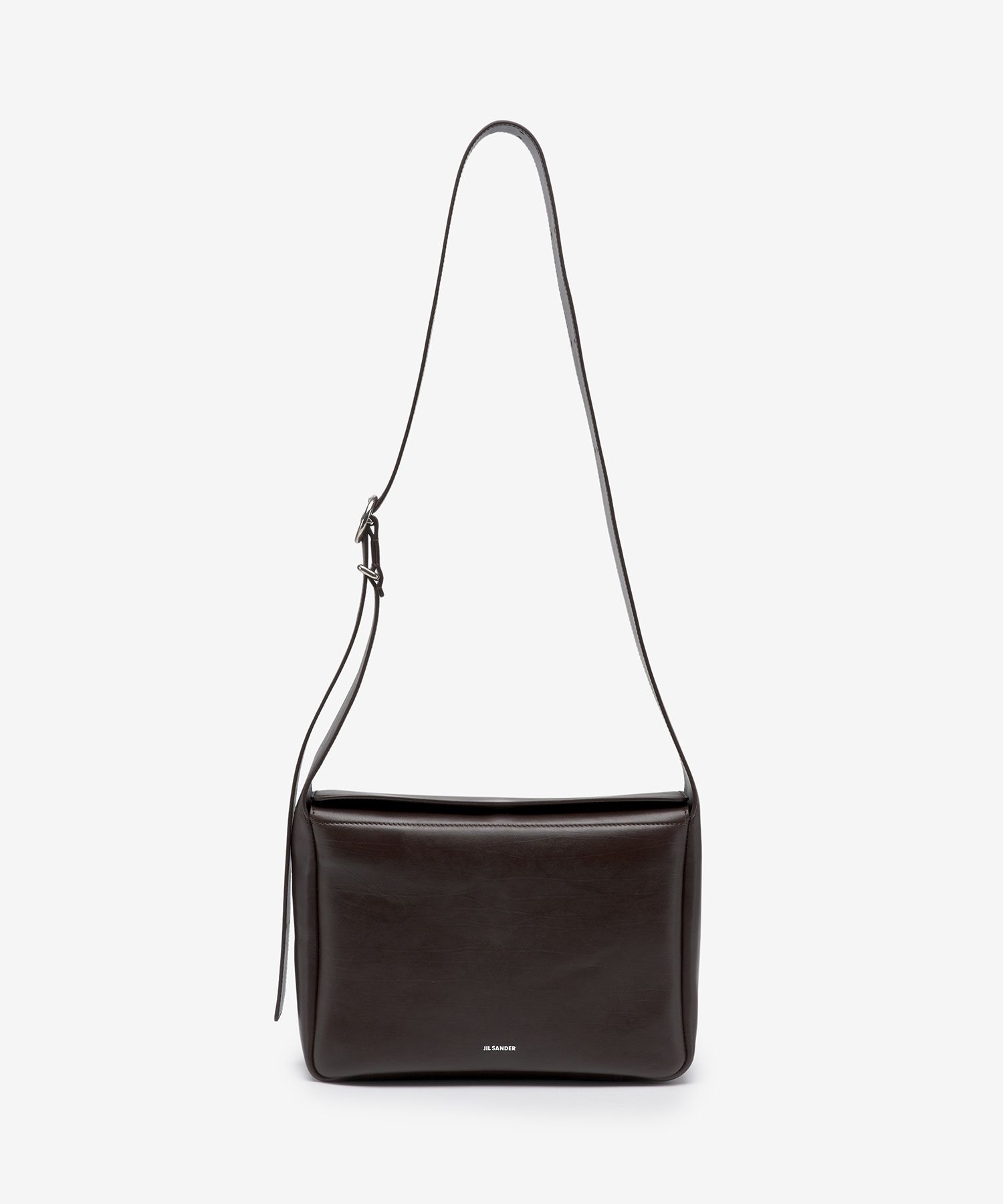 ★Jil Sander★ Small Flap Shoulder Bag Cashew Brown J07WG007 MUSINSA | JIL SANDER Small Flap Shoulder Bag - Cashew Brown