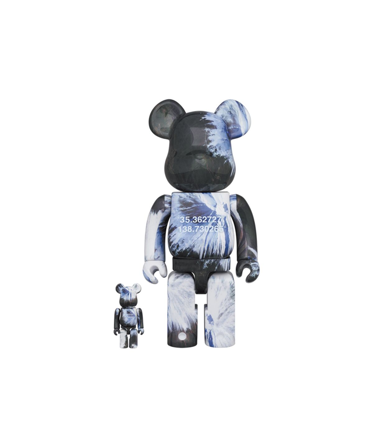 킨키로봇(KINKI ROBOT) 400%+100% 베어브릭 벤자민 그랜트 오버뷰 후지 (2204008)