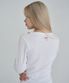 슬림 백리본 롱슬리브 (화이트)