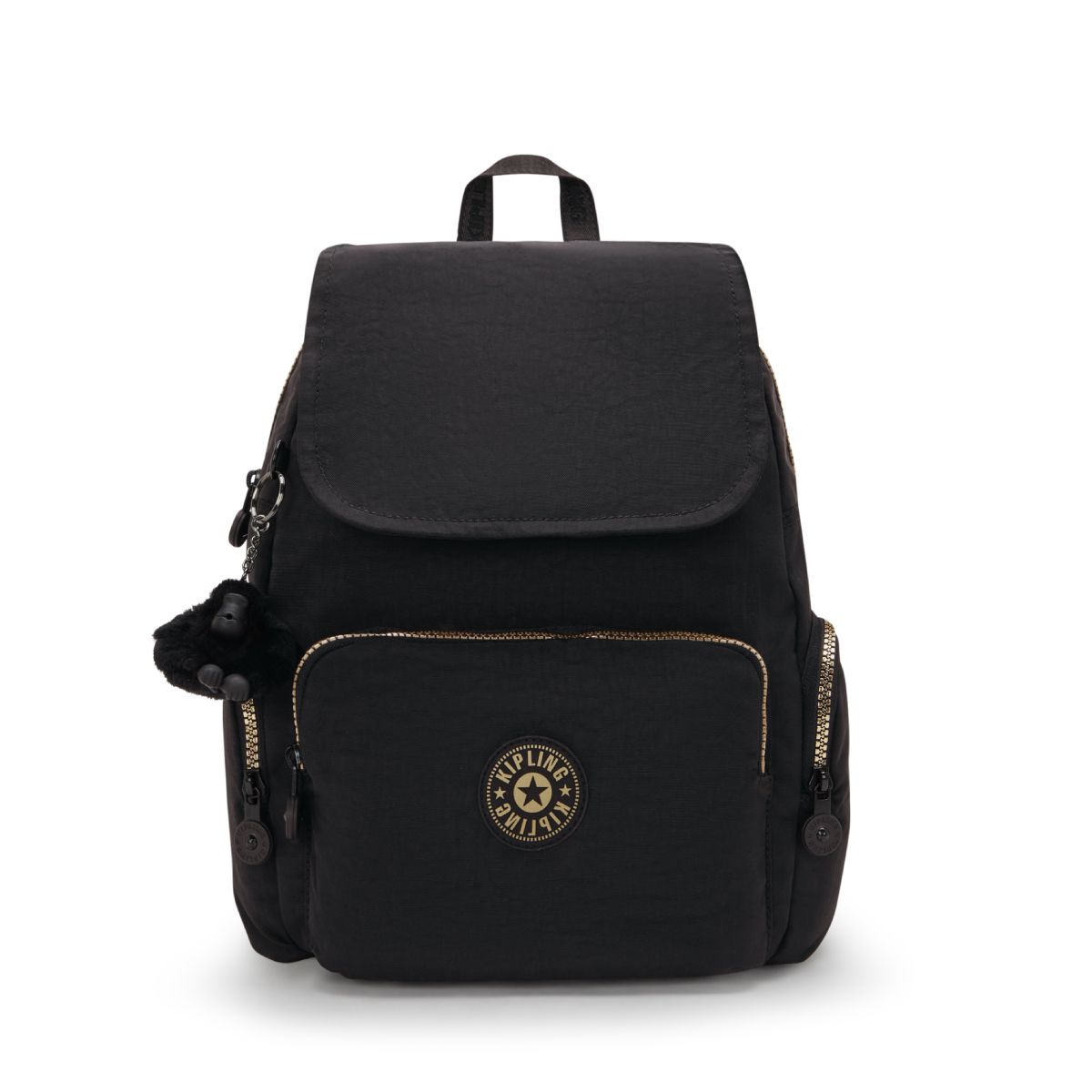 키플링(KIPLING) 미니백팩 시티집S Glorious Gold