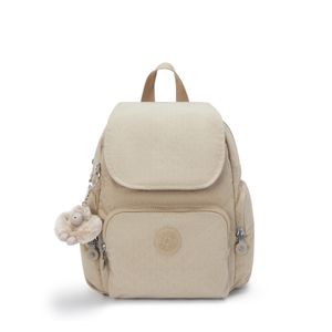 미니백팩 시티집미니 Sign Beige Emb