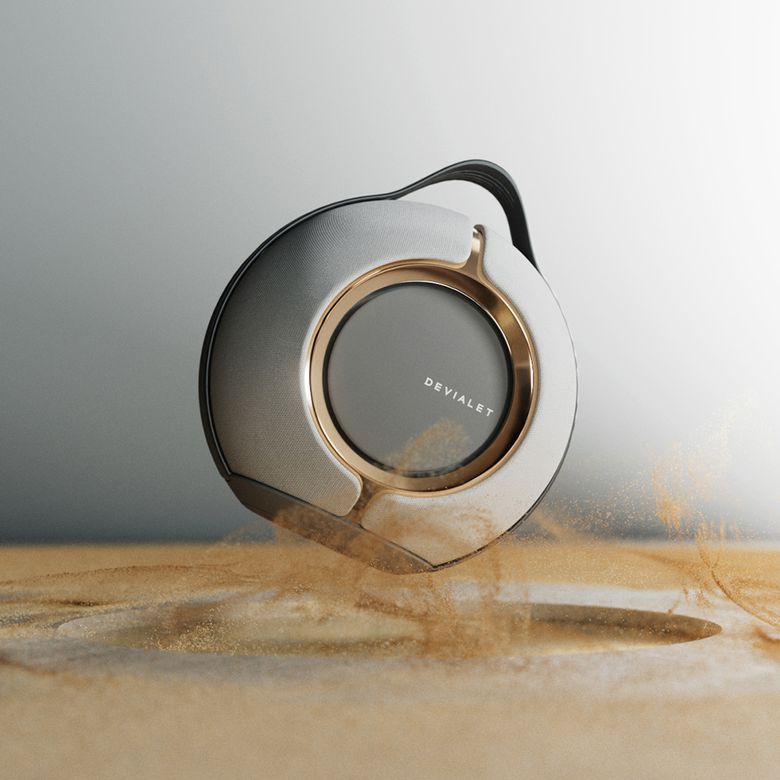 마니아 골드 오페라 드 파리 하이파이 포터블 스마트 스피커 DEVIALET MANIA