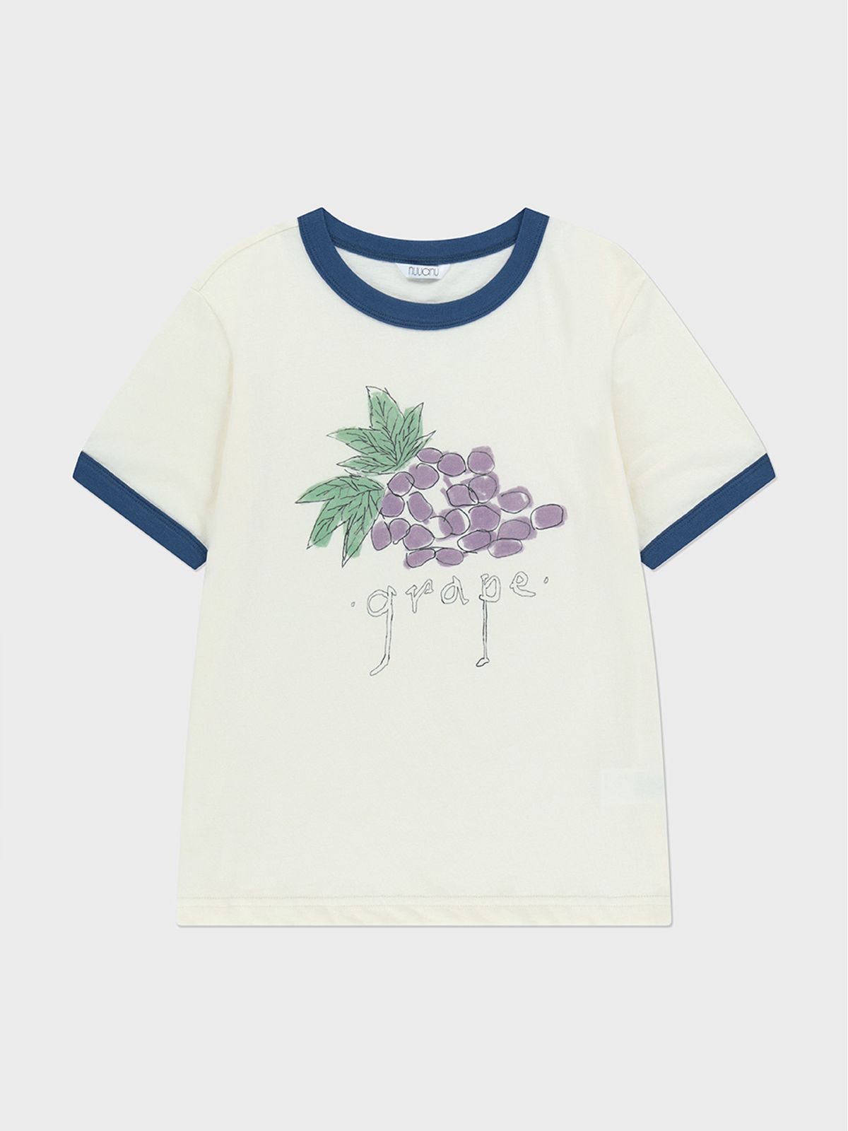 누아누(NUUANU) Podo Ringer Tee_Cream