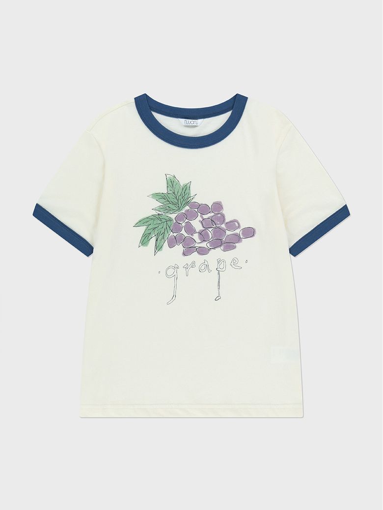 Podo Ringer Tee_Cream