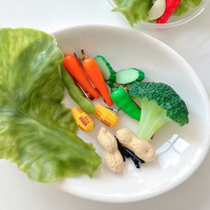 채소 음식 집게 헤어핀 (11종)