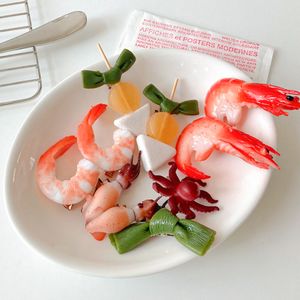 해산물 음식 집게 헤어핀 (6종)