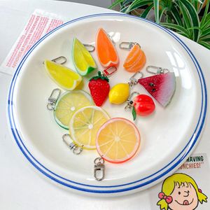과일 음식 키링 미니어쳐 열쇠고리 (11종)