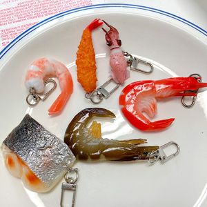 해산물 음식 키링 미니어쳐 열쇠고리 (6종)
