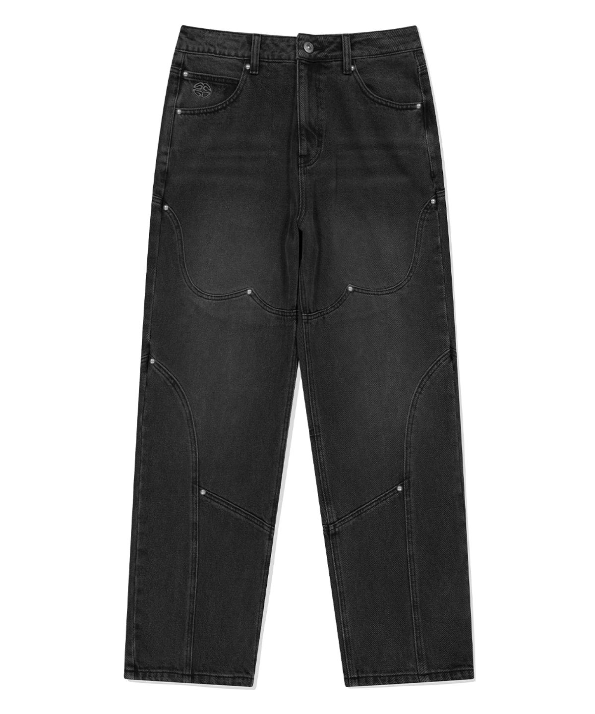 마하그리드(MAHAGRID) WESTERN DENIM PANT BLACK(MG2EFMD116A)