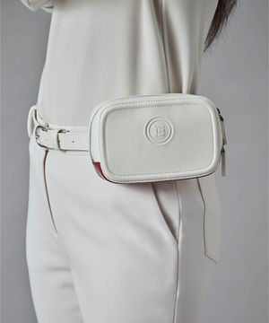 여성 벨트색 - 아이보리