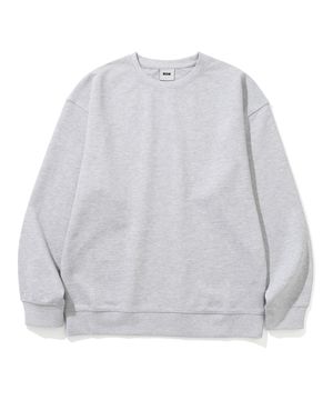 세미 오버핏 스웻 셔츠 [M/GREY]