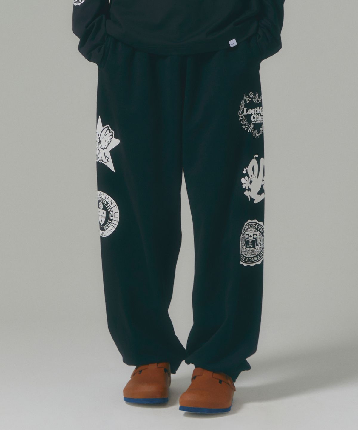 엘엠씨(LMC) CHAOS SWEAT PANTS black