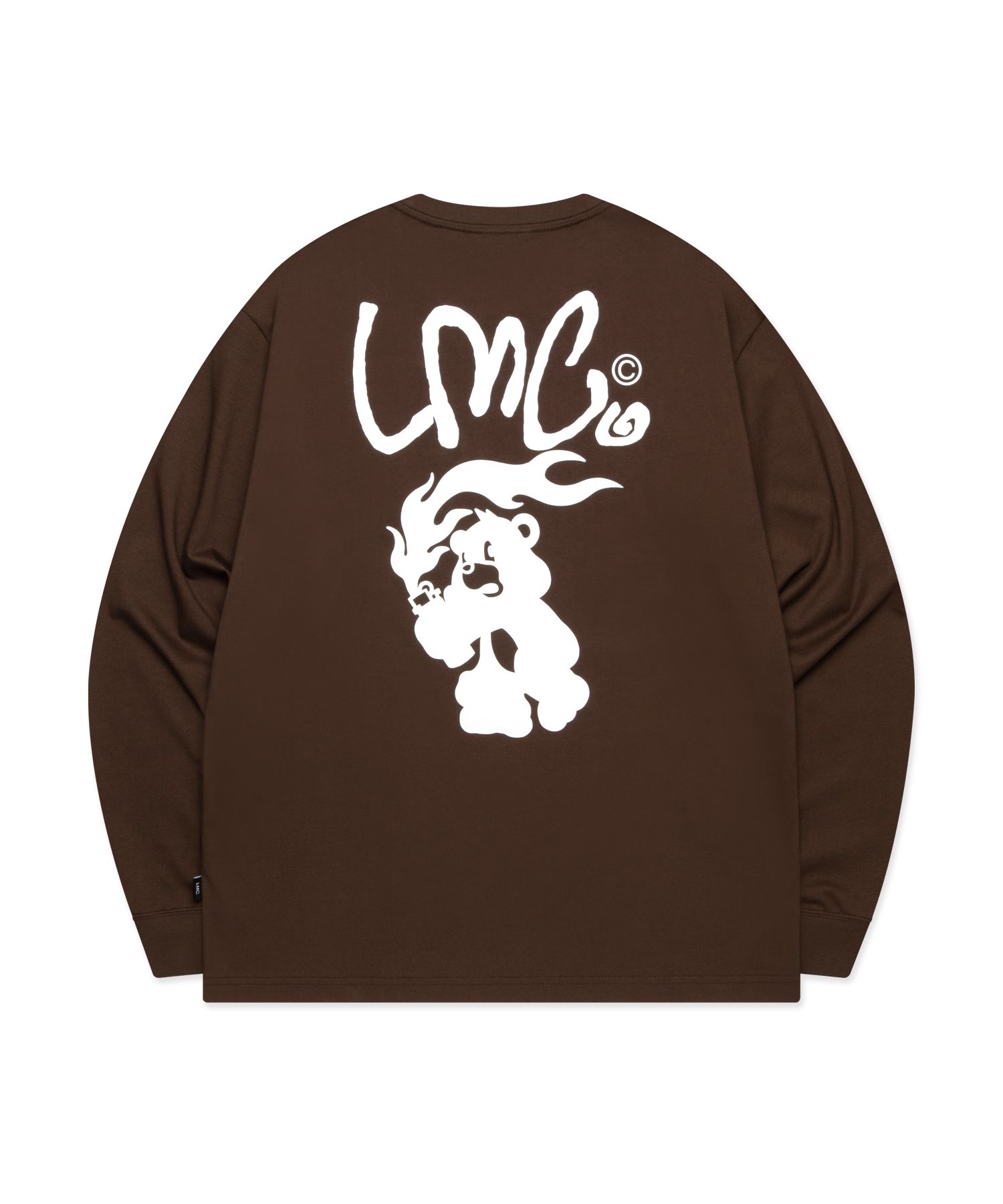 [ LMC]★24FW★韓国人気★FLAME BEAR LONG SLV TEE MUSINSA | LMC FLAME BEAR LONG SLV TEE brown
