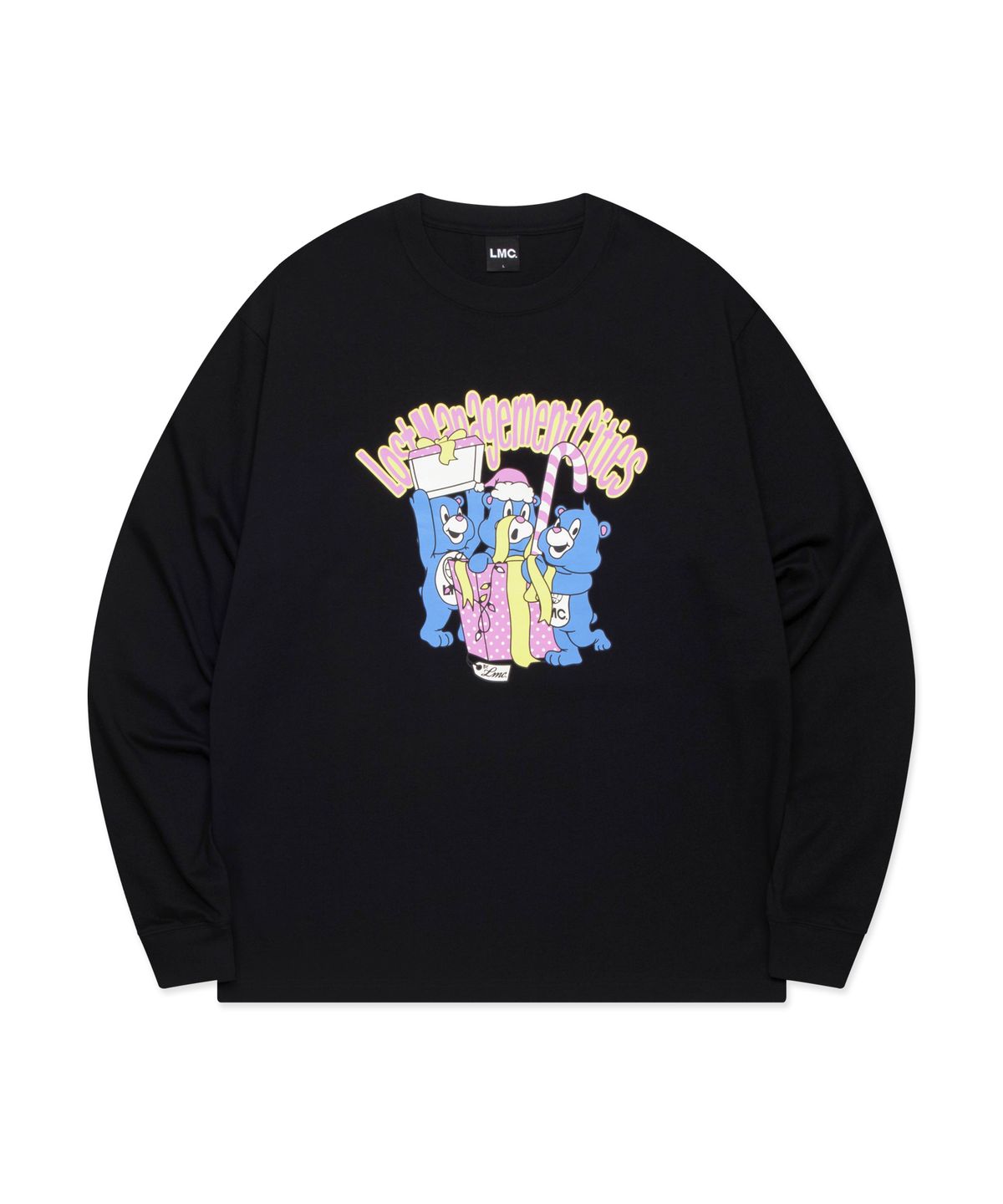 엘엠씨(LMC) SURPRISE BEAR LONG SLV TEE black