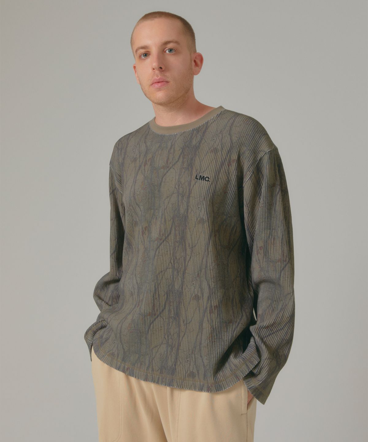 엘엠씨(LMC) WAFFLE OG LONG SLV TEE multi
