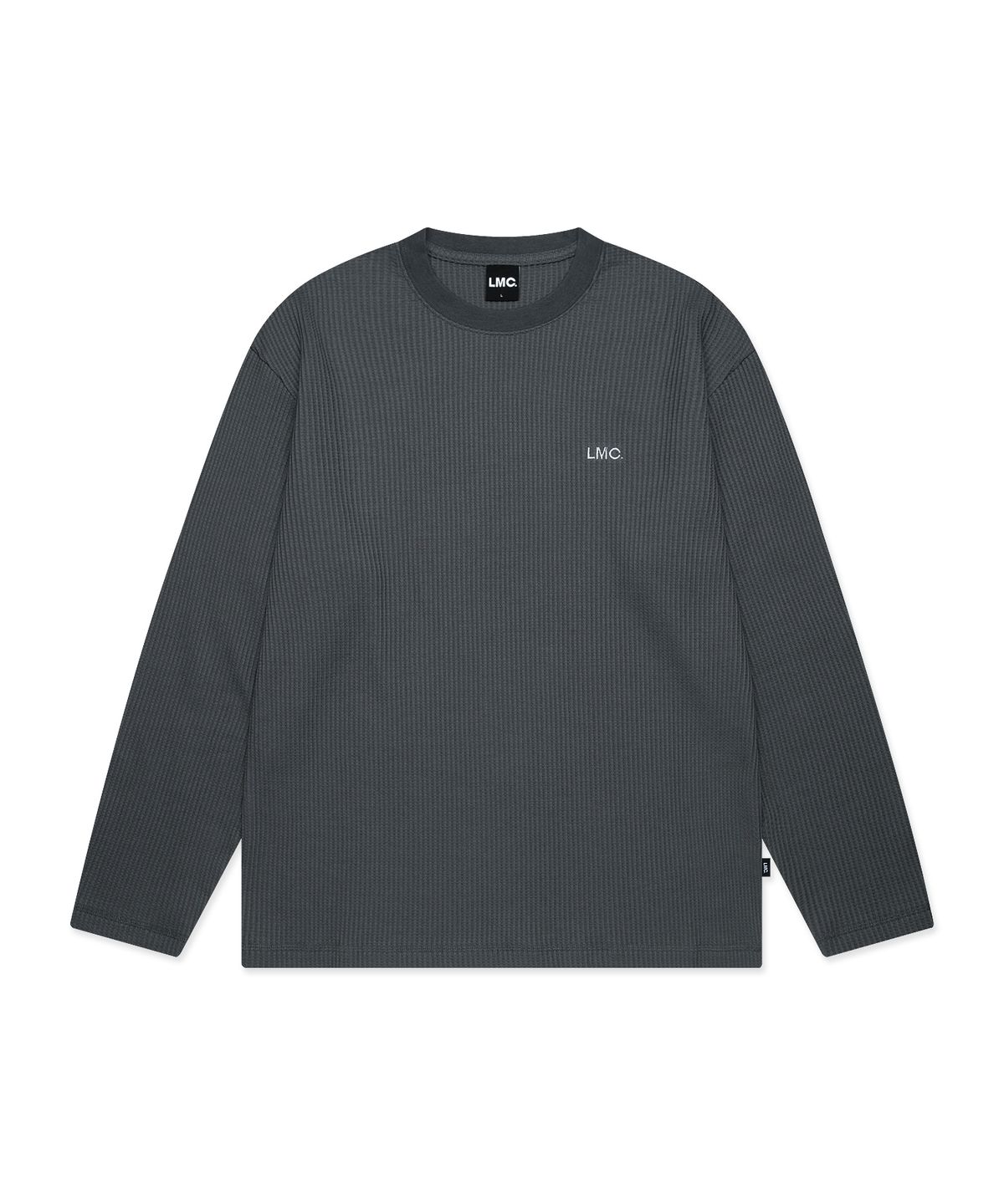 엘엠씨(LMC) WAFFLE OG LONG SLV TEE charcoal