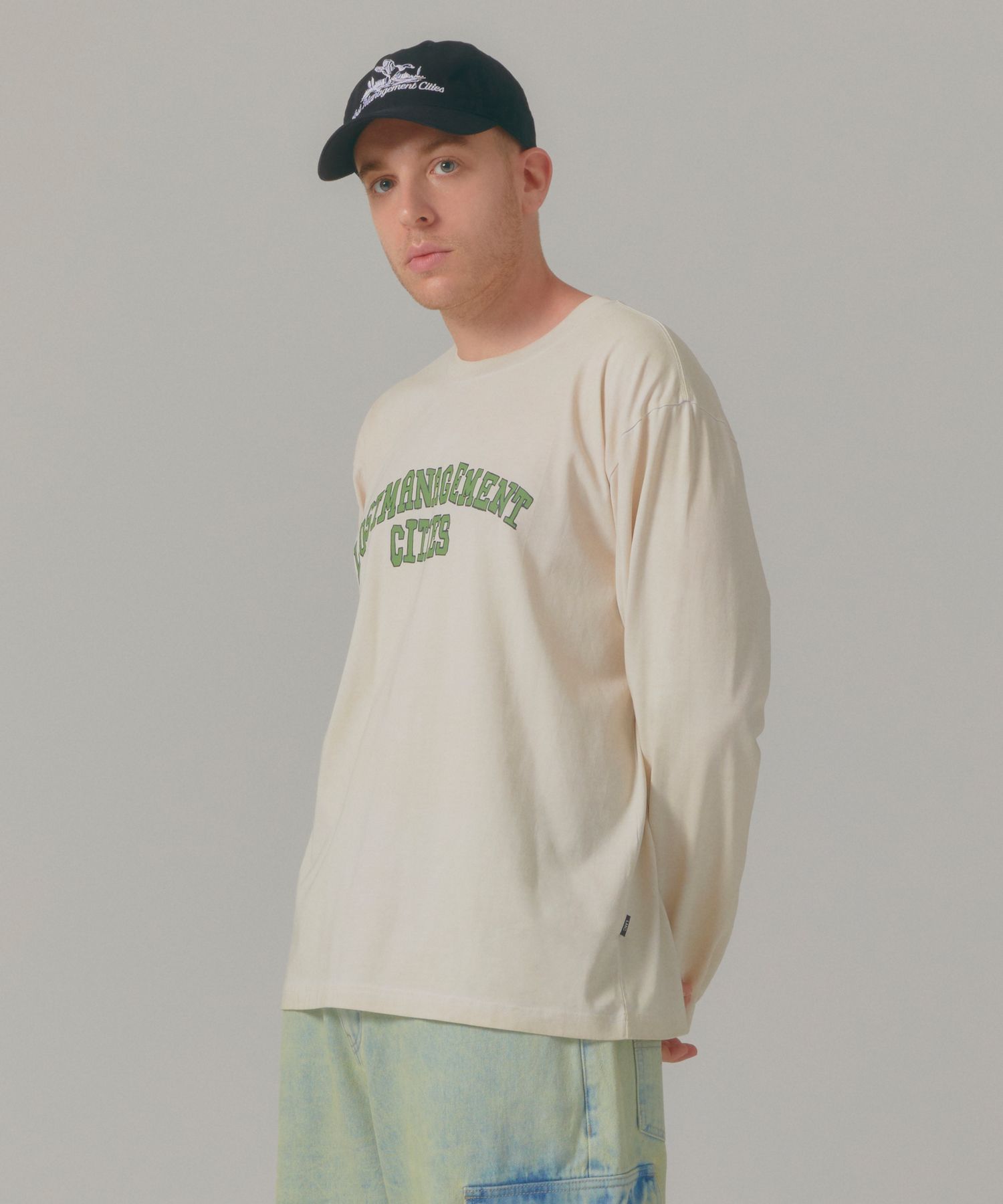 ★LMC★ DYED ARCH FN DOODLE LONG SLV TEE sand 0LM44FLS342SND 0971d5f4474e7c463e22928d806ad0