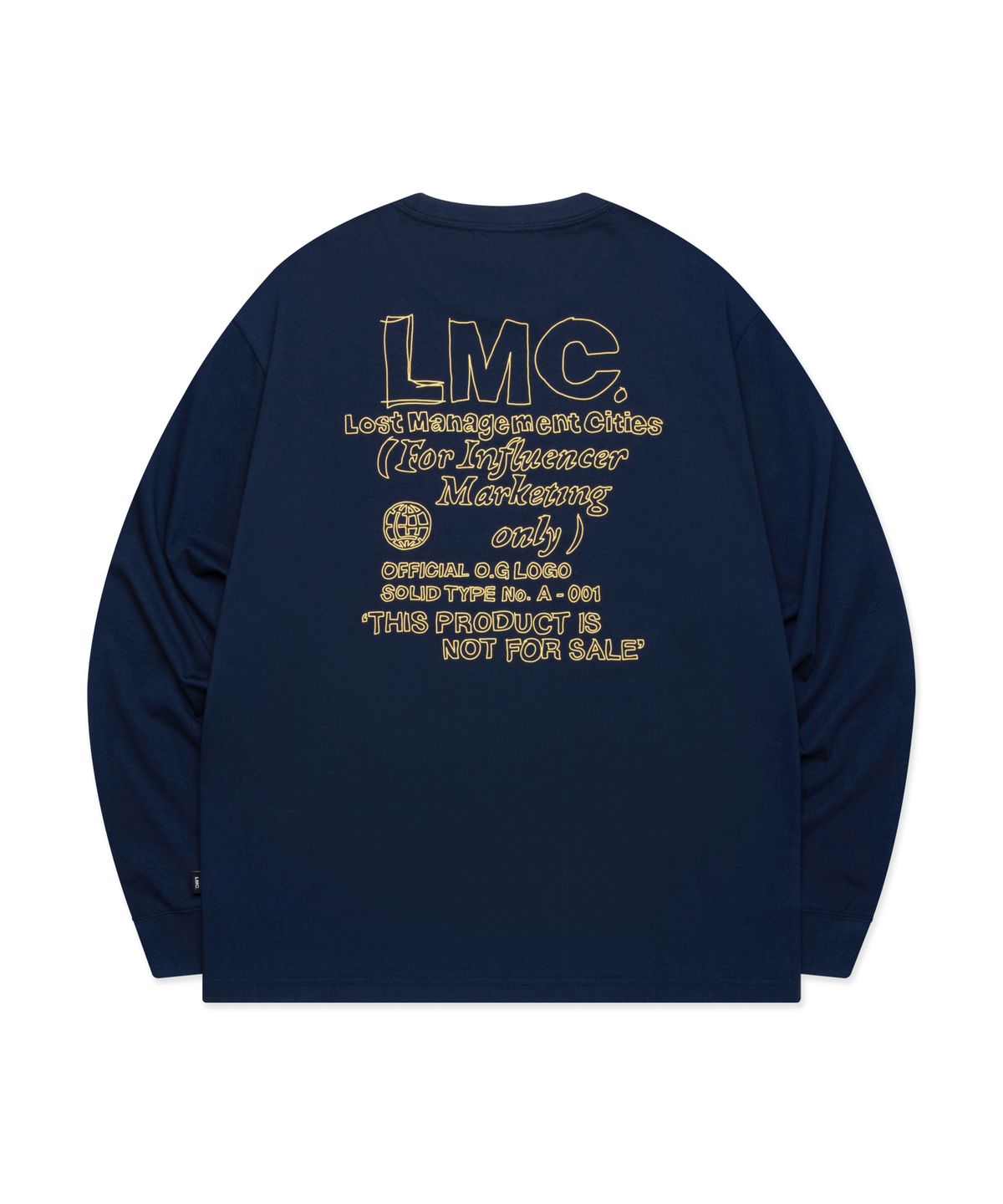 엘엠씨(LMC) FN DOODLE LONG SLV TEE navy
